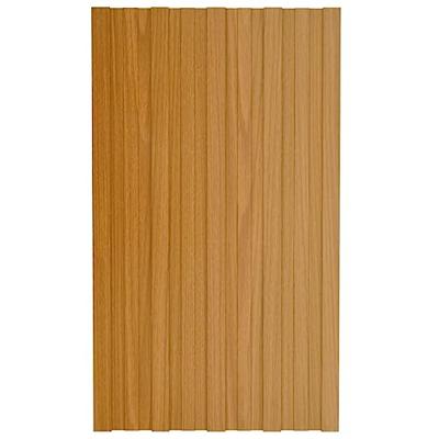 Dakpanelen 36 st 80x45 cm gegalvaniseerd staal lichthoutkleurig Dakpanelen 36 st 80x45 cm gegalvaniseerd staal lichthoutkleurig