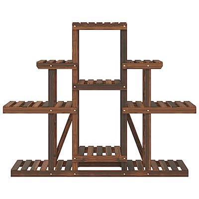 Bloemenstandaard 110x25x96 cm massief vurenhout Bloemenstandaard 110x25x96 cm massief vurenhout