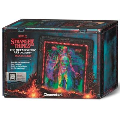 Clementoni Stranger Things Metamorphic Art Collection puzzel Vecna's Curse - 520 stukjes