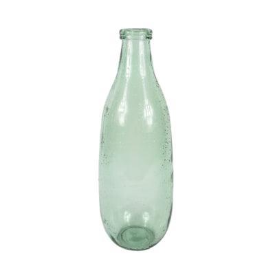 Vaas Greensboro gerecycled glas lichtgroen 40 cm | 2 stuks