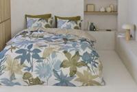 Beddinghouse Beddinghouse Dekbedovertrek Flori Blauw 200x200/220 cm - thumbnail