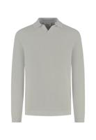 Dstrezzed Kostas Longsleeve Polo 405934 Poloshirts 831 Ghost Grey - thumbnail