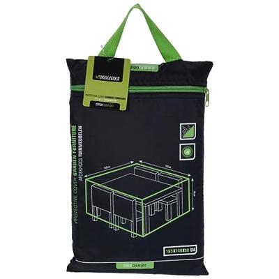 Tuinsethoes - 165x140x95 - zwart Tuinsethoes - 165x140x95 - zwart