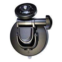 360FLY Low Profile Zuignap Zwart - thumbnail