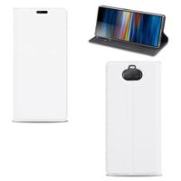 Sony Xperia 10 Plus Hoesje Wit met Pashouder - thumbnail