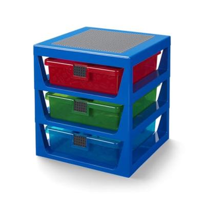 Room Copenhagen LEGO Iconic 3-Drawer Rack opbergdoos Room Copenhagen LEGO Iconic 3-Drawer Rack opbergdoos