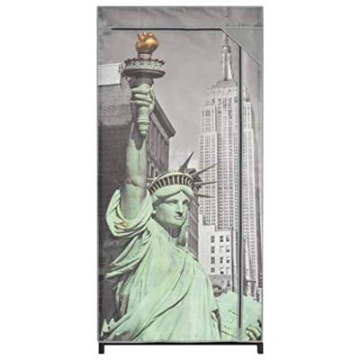 VidaXL Kledingkast new york 75x45x160 cm stof