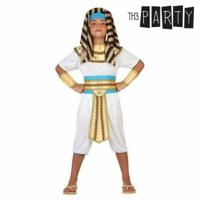 Kostuums voor Kinderen Th3 Party Egyptische Koning Wit (6 Onderdelen) - Maat: 7-9 Jaar - Maat: 7-9 Jaar - thumbnail