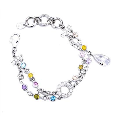 Guess Collection CC306B19 Armband Dames 925 Zilver Maat 19CM Guess Collection CC306B19 Armband Dames 925 Zilver Maat 19CM