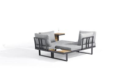 Olympia alu. multifunctional loungeset van SenS-Line