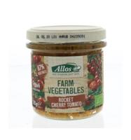 Allos Groentepread Rucola Cherry Tomaat - thumbnail