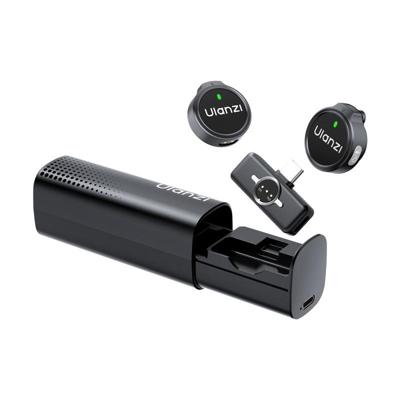 Ulanzi A21 draadloze microfoon-set met case USB-C - zwart