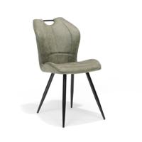 Stoel Floris Groen - Set van 4 - thumbnail