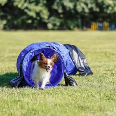 TRIXIE DOG ACTIVITY AGILITY TUNNEL BLAUW 40 CMX2 MTR - thumbnail