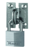 Masterlock Set 2 haakse ogen 60r+Hangslot 9140EURD - 914060REURD 914060REURD - thumbnail
