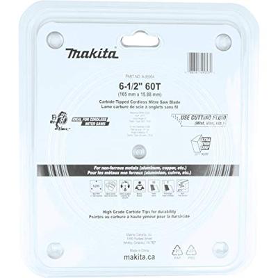 Makita Afkortzaagblad voor Aluminium | Specialized | Ø 165mm Asgat 20mm 60T - B-56568