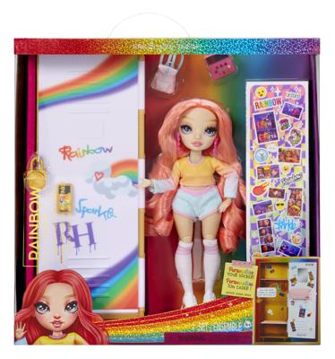 Rainbow High Speelset met pop en kluisje