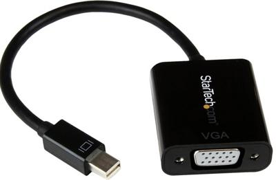 StarTech.com Adaptateur mDP vers VGA - DisplayPort 1.2 - 1080p - Adaptateur Convertisseur d'Écran Mini DisplayPort vers VGA - mDP 1.2 vers VGA - Compatible Thunderbolt (MDP2VGA2)