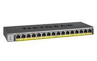 NETGEAR GS116PP Netwerk switch 16 poorten PoE-functie - thumbnail