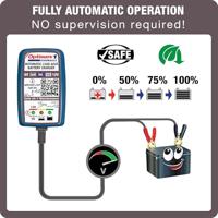 TecMATE Acculader "optimate1 voltmatic" van optimate 1 charger voltmatic - thumbnail
