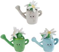 Take Me Home knuffel plant pluche - gieter met bloemen, 20cm - thumbnail