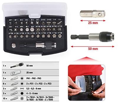 KS TOOLS Ks-tools bitset "classic" bit box 32tlg.