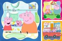 Ravensburger puzzel peppa pig 3x49pcs - thumbnail