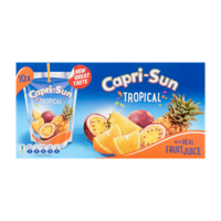 Capri-Sun Tropical 200 ml Pouch 10-Pack bij Jumbo - thumbnail