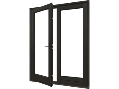 Trendhout Stapeldorpeldeur - dubbel - 2x deur 83,4x216,9 + kozijn 178x226,3 cm - zwart (incl. DTS en deurbeslag)- - Hout- Trendhout Trendhout Stapeldorpeldeur - dubbel - 2x deur 83,4x216,9 + kozijn 178x226,3 cm - zwart (incl. DTS en deurbeslag)- - Hout- Trendhout