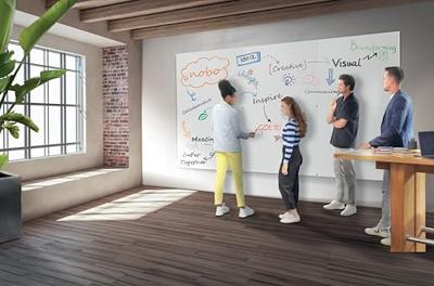 Nobo Infinity randloos whiteboard, staal, magnetisch, 120 x 90 cm Nobo Infinity randloos whiteboard, staal, magnetisch, 120 x 90 cm