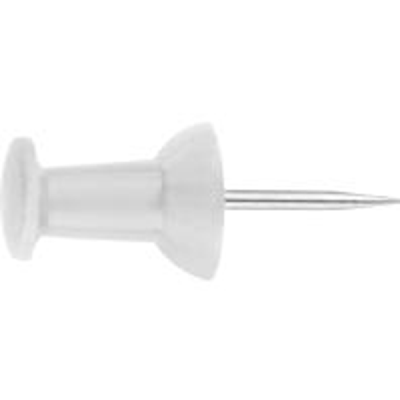 Connex Prikbordspeld Kunststof 30St Wi - KY6090038