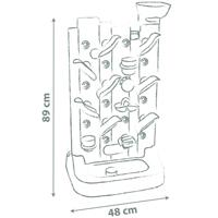 SMOBY Life - Activiteitenmuur - 6 activiteiten en 29 accessoires - thumbnail