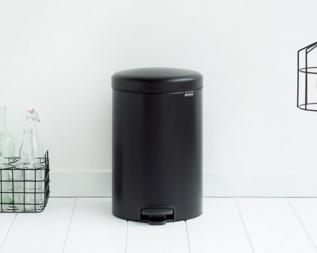 Brabantia pedaalemmer newicon 20l zwart