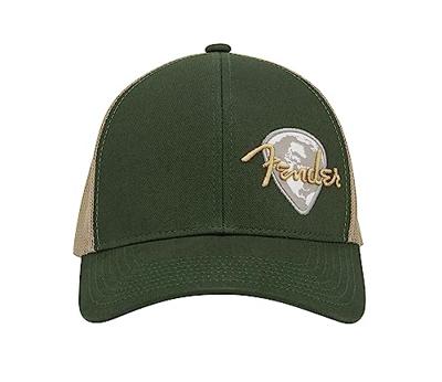 Fender Globe Pick Patch Hat Green/Khaki One Size