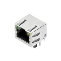 Weidmüller RJ45C5 T1U 2.8E4G/Y TY RJ45-aansluitstekker CAT 5 2562880000 Bus, inbouw horizontaal Aantal polen (sensoren) 12 Zilver, Zwart 140 stuk(s) - thumbnail