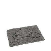 Dirty Cat Droogloopmat - Kat - Grijs - 60X40 Cm - thumbnail
