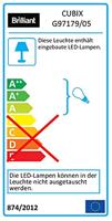 Brilliant Kubus plafondlampCubix - G97179/05 - thumbnail