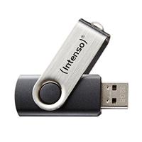 Intenso Basic Line USB-stick 64 GB Zwart 3503490 USB-A 2.0 - thumbnail