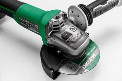 HiKOKI G3613DVEW2Z Haakse accuslijper 125 mm Zonder accu, Incl. koffer 36 V