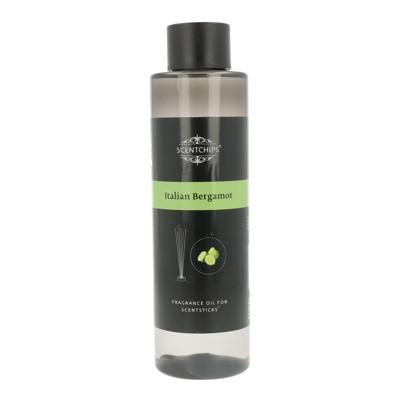 Navulling Geurstokjes 400ml - Bergamot - Scentchips