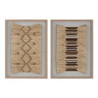 Schilderij Home ESPRIT Modern 50 x 3,5 x 70 cm (2 Stuks) - thumbnail