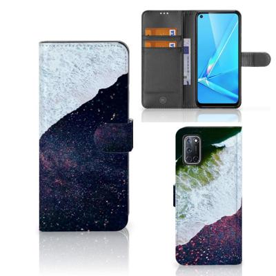 OPPO A72 | OPPO A52 | Book Case | Sea in Space