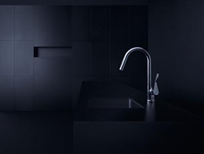 AXOR Citterio keukenkraan met uittrekbare vuistdouche chroom 39835000