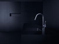 AXOR Citterio keukenkraan met uittrekbare vuistdouche chroom 39835000 - thumbnail