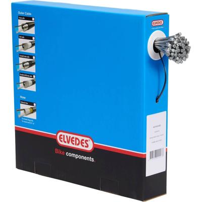 Elvedes Rem binnenkabel 2000mm rvs ø1,5mm v-nippel (100 stuks)