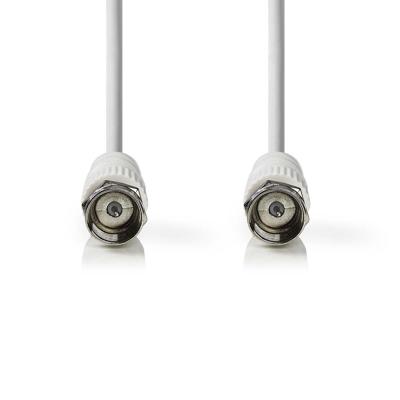 Satelliet- en Antennekabel | F Male - F Male | 3,0 m | Wit