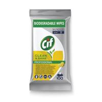 Reinigingsdoekjes cif pro formula multi 100 stuks - thumbnail