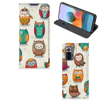 Xiaomi Redmi Note 10 Pro | Hoesje maken | Vrolijke Uilen