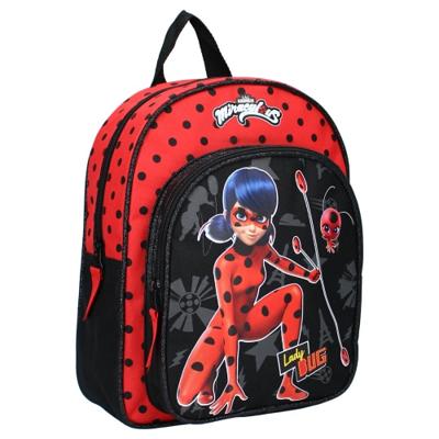 Miraculous rugzak Super Heroez junior 7 L polyester zwart/rood