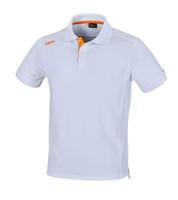 Beta 9534Wo L-Poloshirt, Wit/Oranje - 095340033 - thumbnail